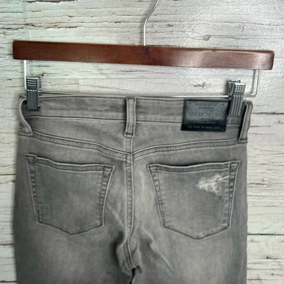 Lucky brand Ava skinny  gray size 24 jeans - Picture 6 of 9